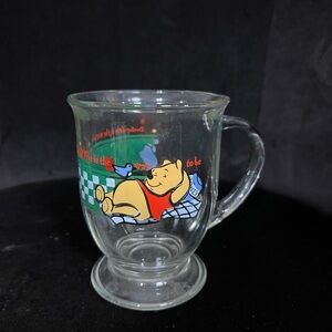 Anchor Hocking Disney Winnie the Pooh Glass Mug